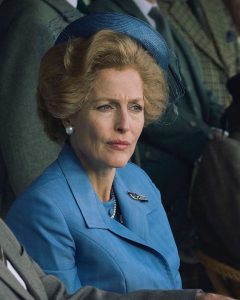 Gillian Anderson, Margaret Thatcher in The Crown 4